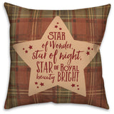 Star of wonder 18"x18" Throw Pillow