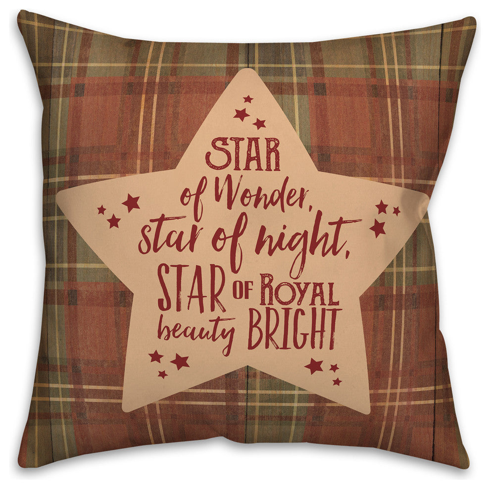 Star of wonder 18"x18" Throw Pillow
