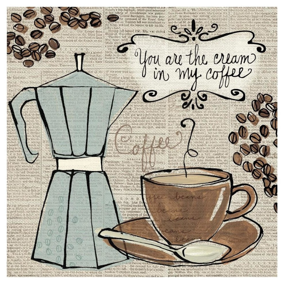 "Fresh Roast I" Digital Paper Print by Anne Tavoletti, 26"x26"