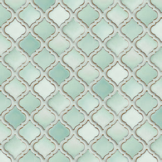 Hudson Tangier Mosaic Floor and Wall Tile, Mint Green