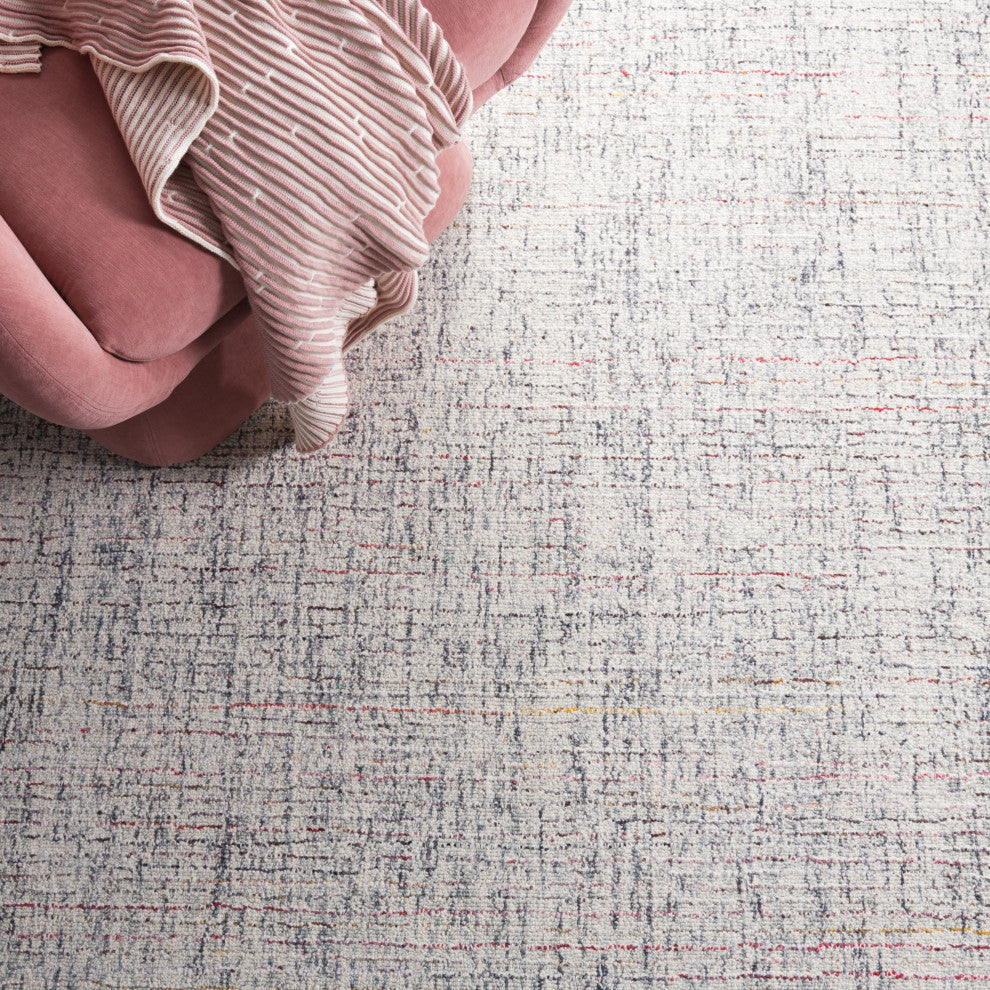 Safavieh Couture Abstract Collection, ABT467 Rug, Red/Ivory, 4'x6'