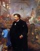 Gabriel Guerin Gustave Eiffel, 20"x25" Gallery Wrapped Canvas Print