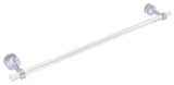 Pacific Beach 30" Shower Door Towel Bar with Dotted Accents, Satin Chrome
