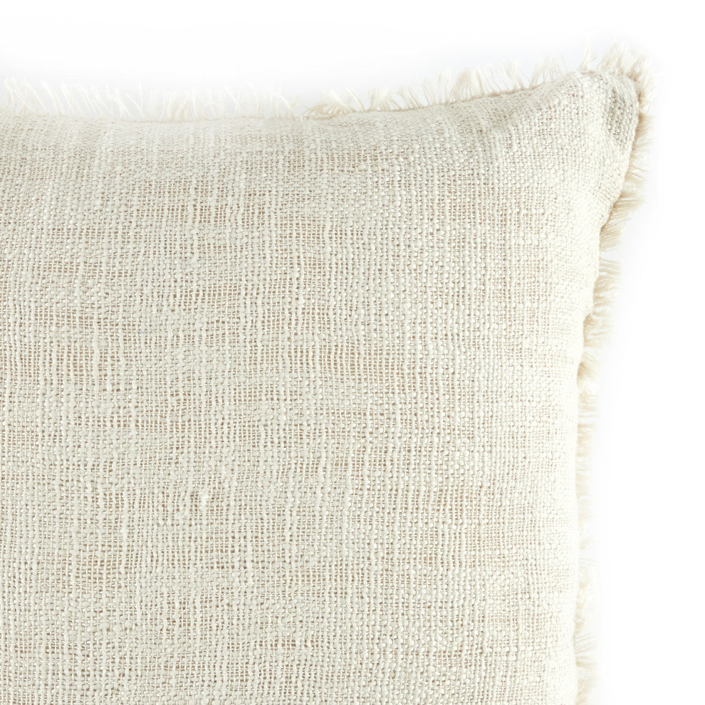 Tharp Outdoor Pillow-Natural Crm-20"x20"