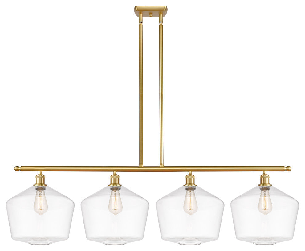Innovations 516-4I-SG-G652-12-LED 4-Light Island Light, Satin Gold