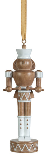 Gelsey Nutcracker With Drum Hanging Ornaments, Set of 4