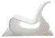 Modern Plastic Outdoor Lounge Chair, Offi Mod Lounger, White