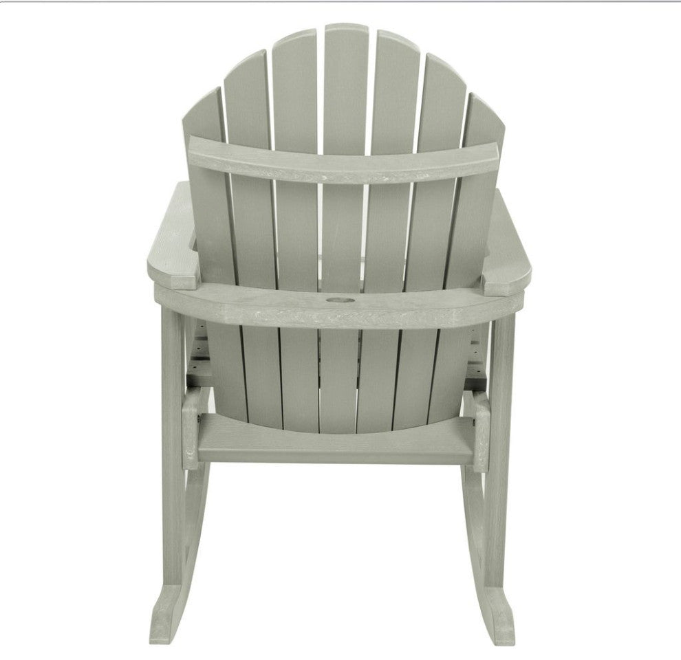 Hamilton Rocking Chair, Weathered Acorn, Eucalyptus