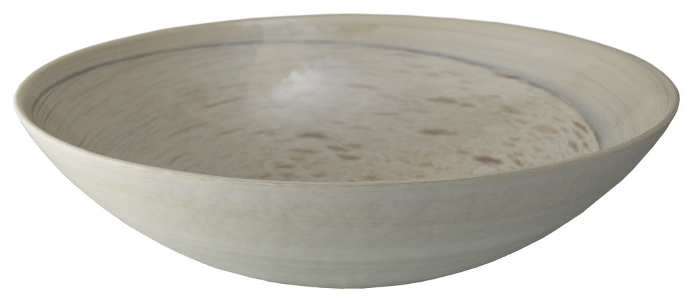 Verona Murano Glass Bathroom Sink, Beachcomber