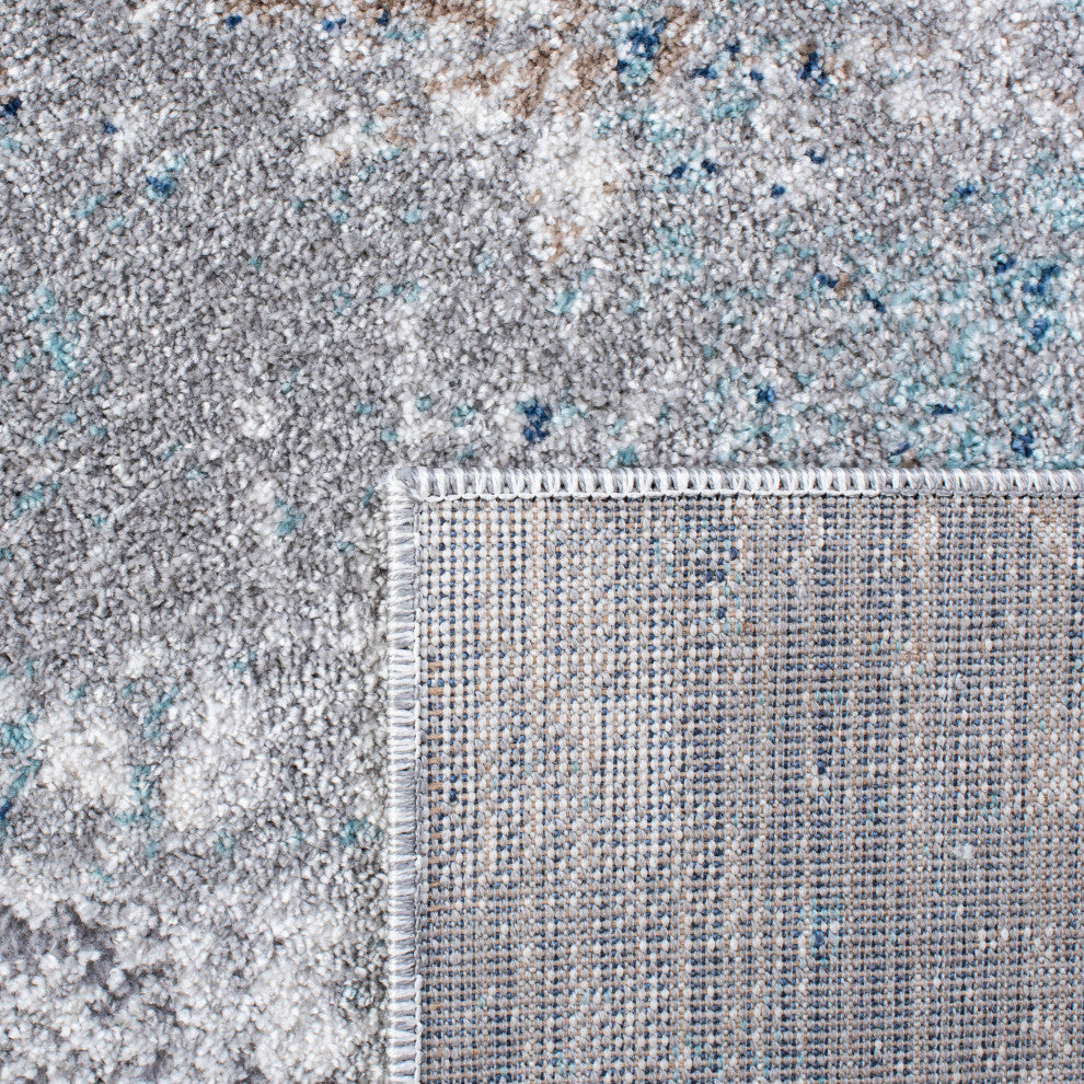Safavieh Aston ASN708F Rug, Grey/Blue, 2' X 8'