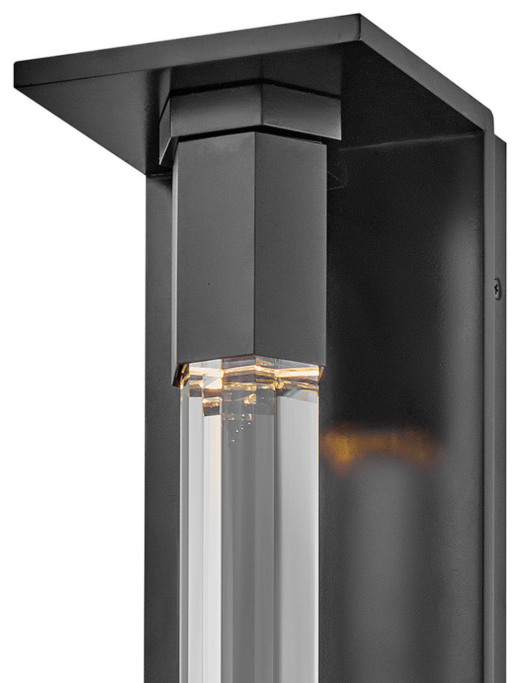 Hinkley Cecily Medium Wall Mount Lantern, Black