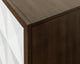 Modern Wood 70" Console With With doors, TV Stand, Fully Assembled, Brown