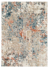 Pune Modern Teal, Aqua Area Rug, 2'7"x10'3" Runner