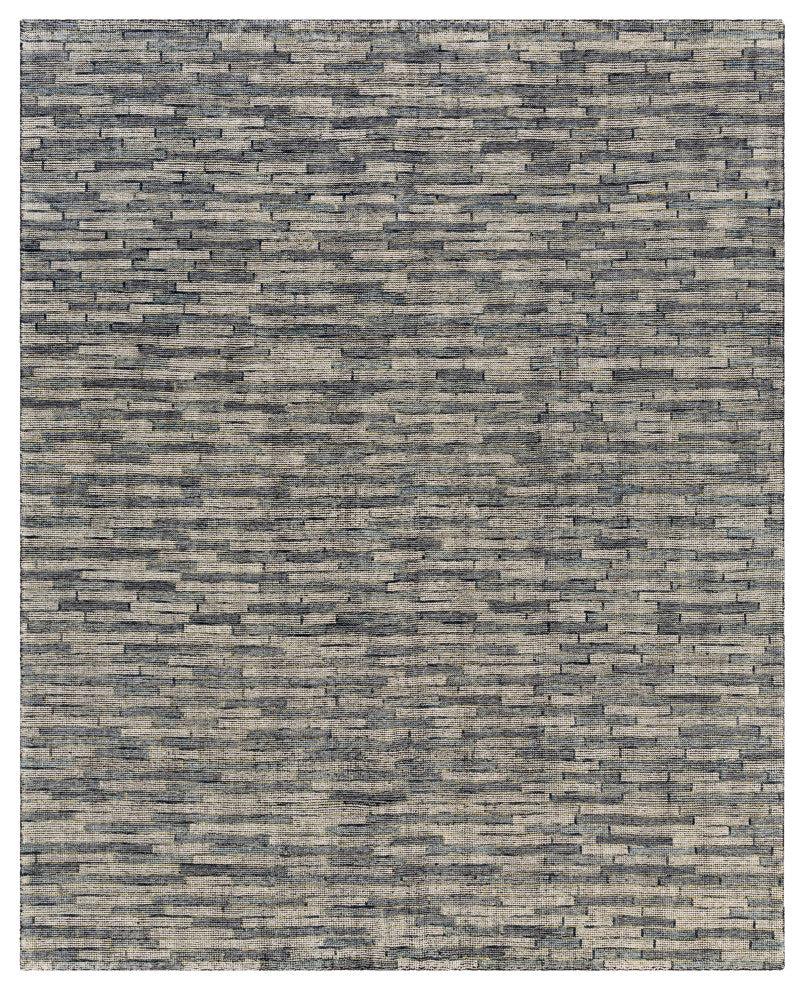Surya Malaga MAG-2303 Modern Area Rug, 4' x 6' Rectangle