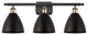 Ballston Dome Bath Vanity Light, Black Antique Brass, Matte Black