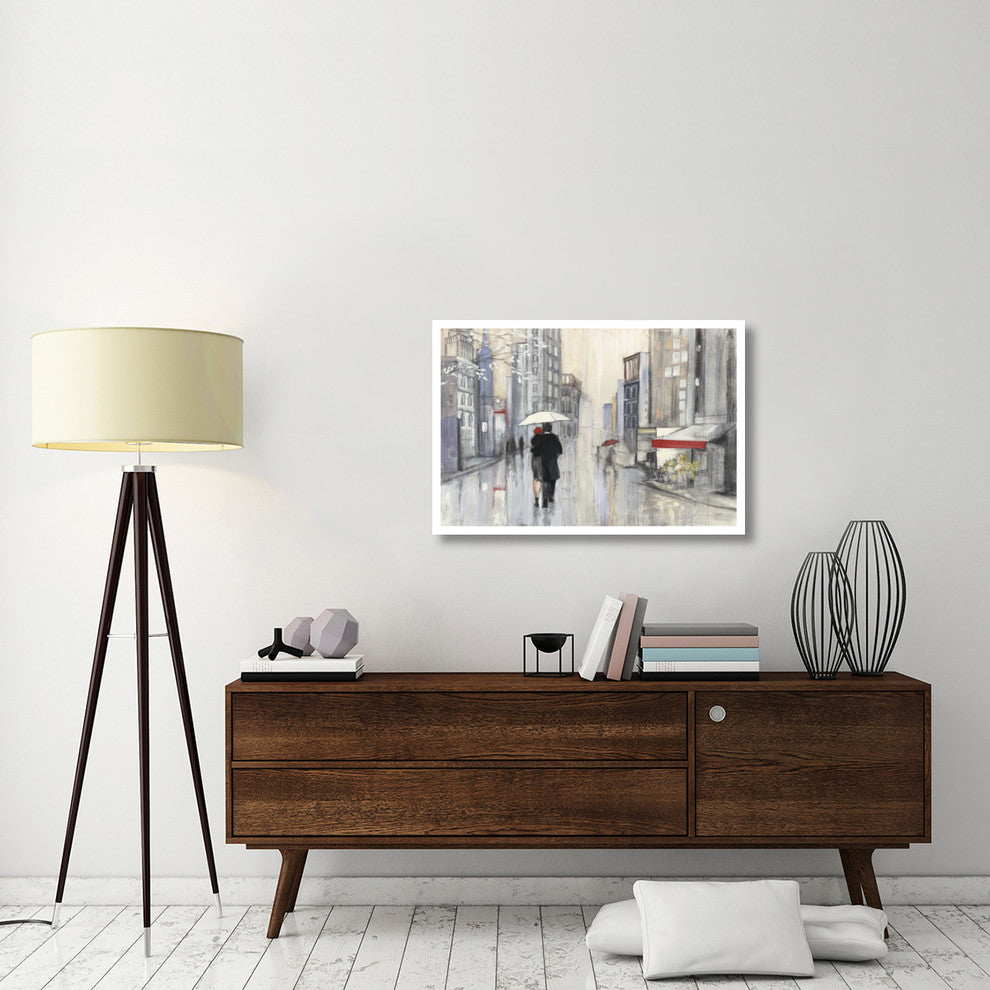 "Spring Rain New York Crop" Digital Paper Print by Julia Purinton, 38"x26"
