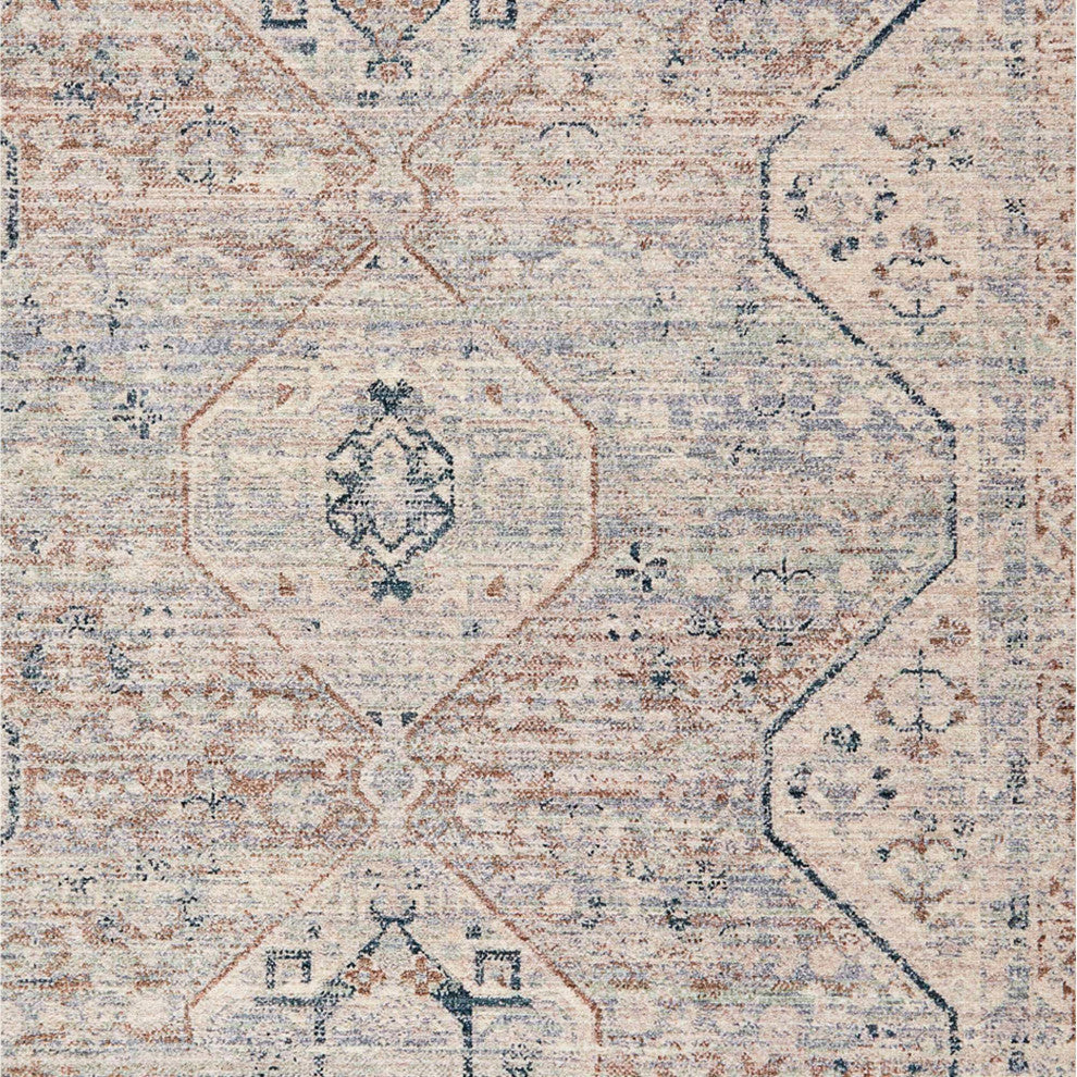 Heirloom Caspian Area Rug - Blue, 2'x2'11"