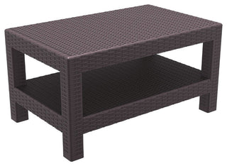 Compamia Monaco 4-Piece 5-Person Patio Seating Set, Brown