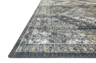 Graphite Silver Printed Skye Area Rug by Loloi II, Graphite/Silver, 7'6"x9'6"