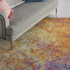 7' X 10' Sunset Abstract Power Loom Area Rug