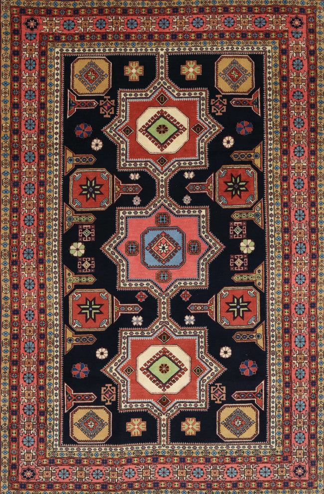 Ahgly Company Indoor Rectangle Traditional Area Rugs, 2' x 5'