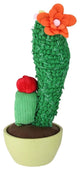 12" Mixed Artificial Plush Cactus Plant, Faux Ceramic Pot