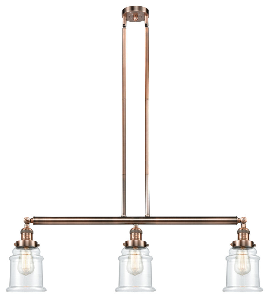 Innovations Lighting 213-Ac-G182-Led 3 Light Dimmable Led Island Light