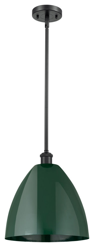 Innovations 516-1S-BK-MBD-12-GR 1 Light Pendant, Matte Black