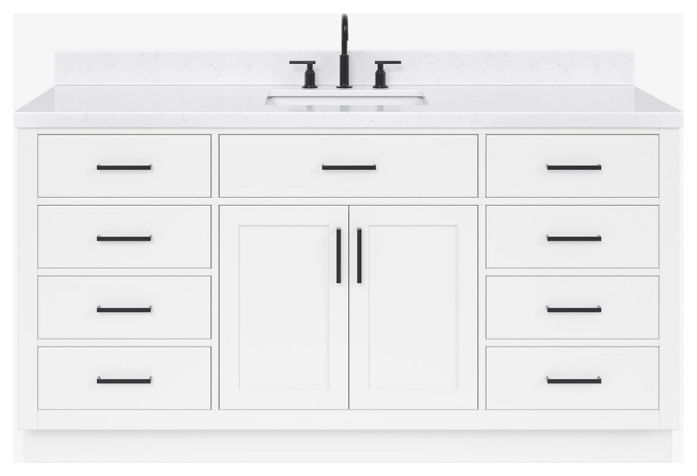 Ariel T066SCQRVO Hepburn 66" - White