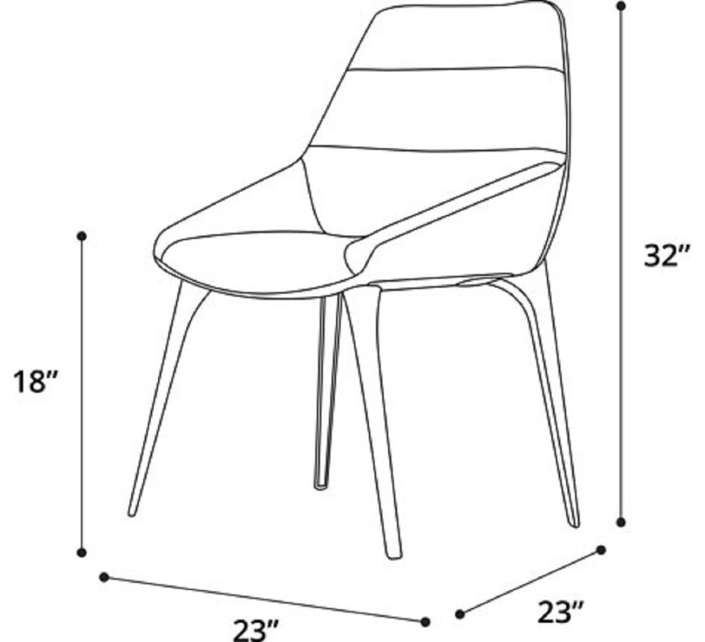 Rutgers Dining Chair, White Sand Fabric