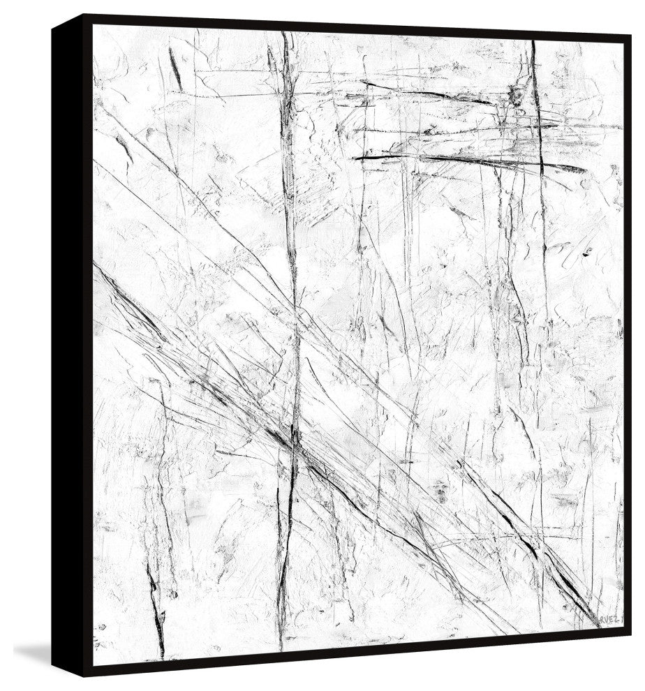 "Full Advantage" Floater Framed Painting Print on Canvas, 16x16