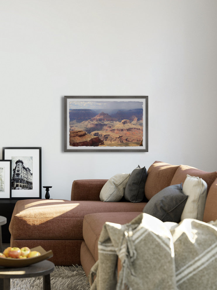 "Spectacular Canyons" Framed Painting Print, 24x16