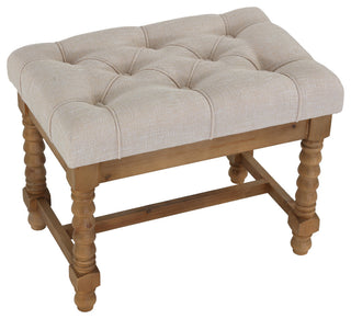 Cortesi Home Tacoma Wooden Ottoman