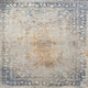 Ahgly Company Indoor Square Mid-Century Modern Area Rugs, 3' Square