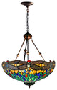 Anacapa Dragonfly Inverted Tiffany Hanging Fixture