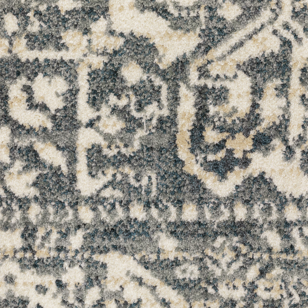 Oriental Weavers Fiona Indoor Rug Blue/ Beige 5'3" X 7'3"