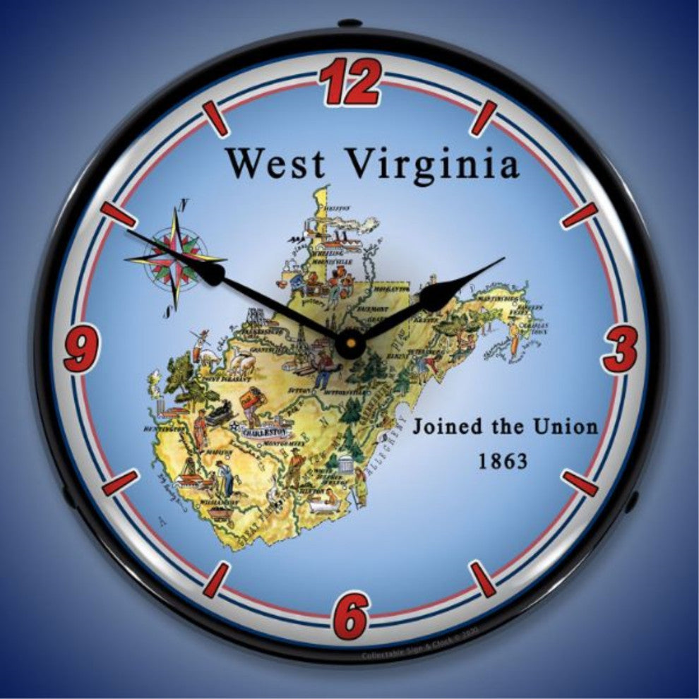 20041130 State of West Virginia Clock