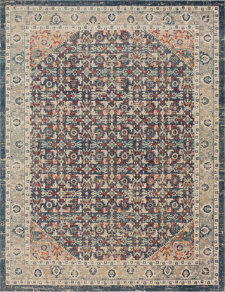 Noori Rug Low-Pile Garry Blue/Grey Rug