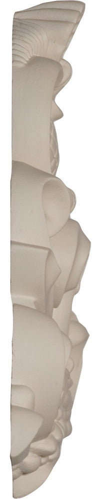 15 1/4"W x 9 1/4"H x 1 1/8"P Hamilton Onlay