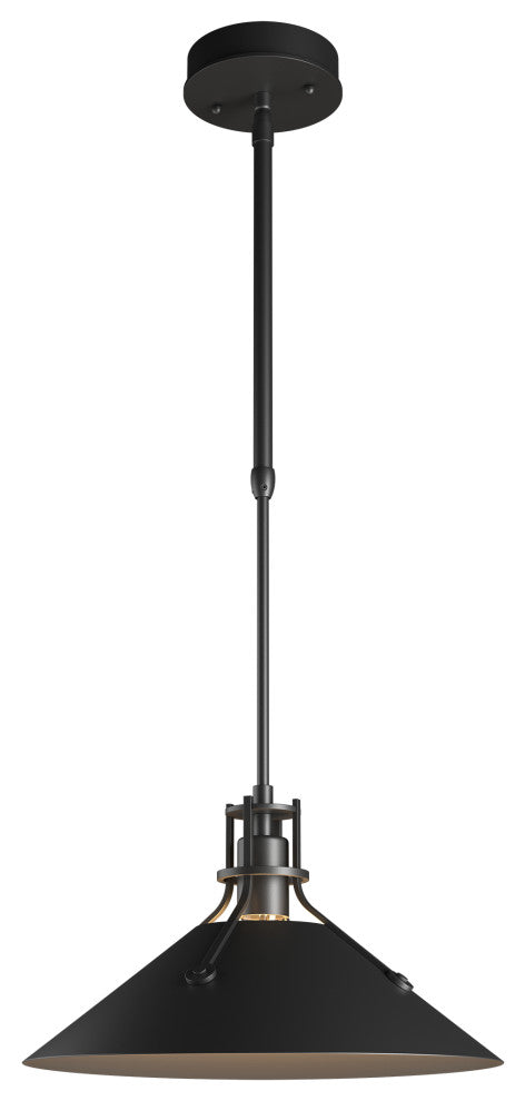 Henry Outdoor Pendant Medium, Coastal Black Finish