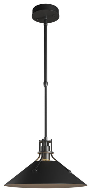 Henry Outdoor Pendant Medium, Coastal Black Finish