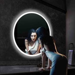 Fogless, Color Temperature Adjustable LED Mirror, 32" Round