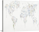 "Wine Lover's Guide" Wrapped Canvas Art Print, 20"x16"x1.5"