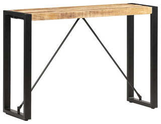 vidaXL Console Table Entryway Table Narrow Hall Side Table Solid Wood Mango