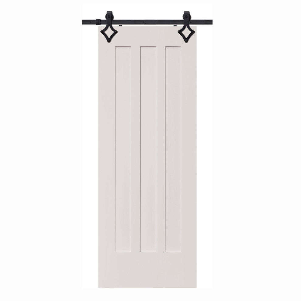 Craftsman 3 Panel MDF Door, 36"x84"