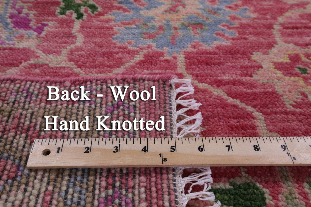 4' 0" X 6' 2" Turkish Oushak Hand Knotted Wool Rug - Q15333