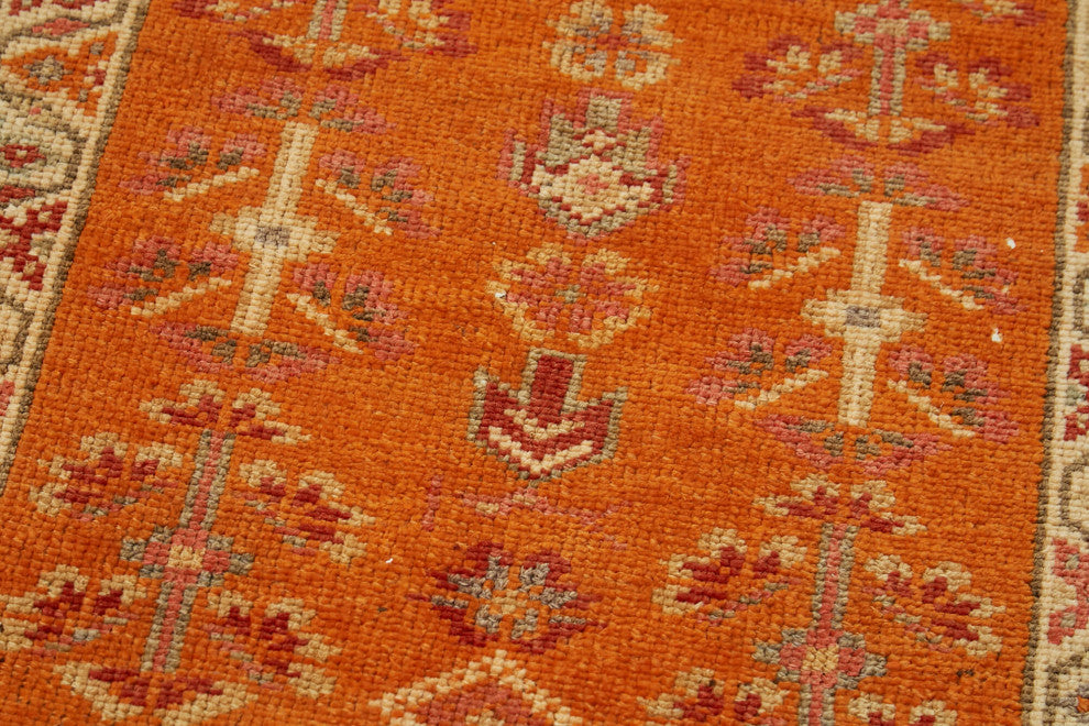 Rug N Carpet - Handwoven Oriental 2' 11" x 11' 8" Vintage Runner Rug