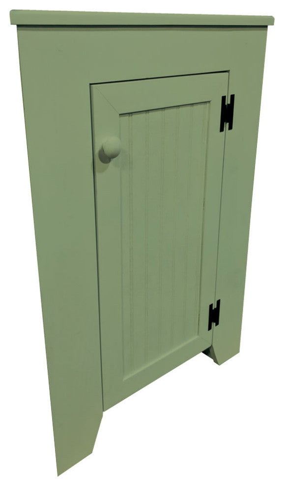 Corner Cabinet, Sage