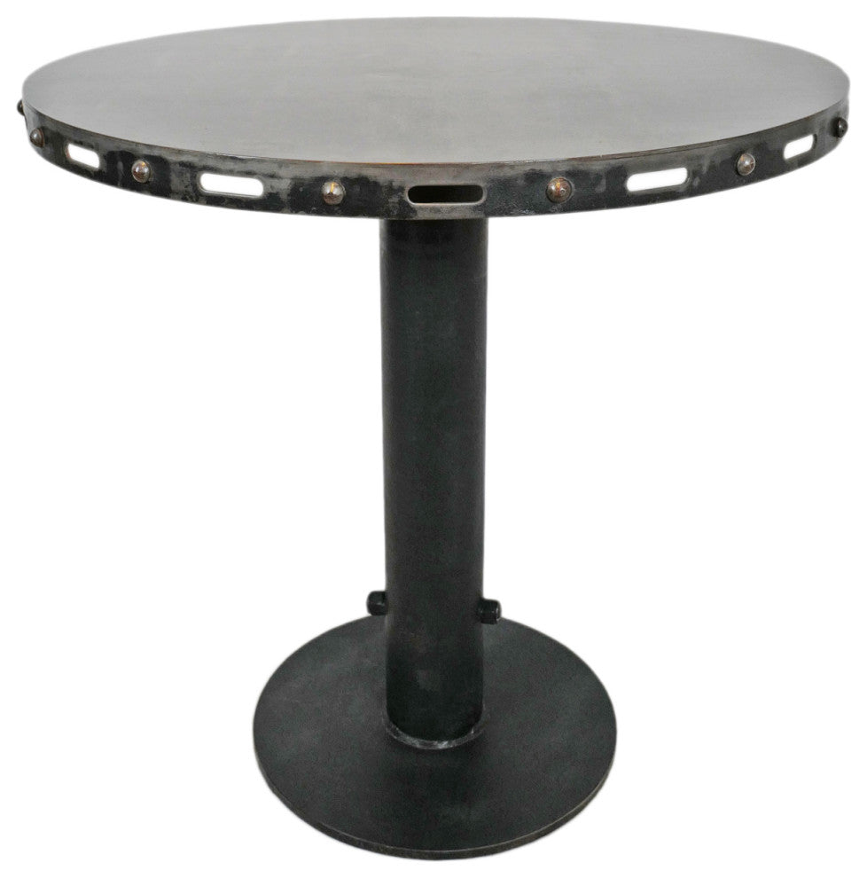 Iron Gunmetal Bistro Table