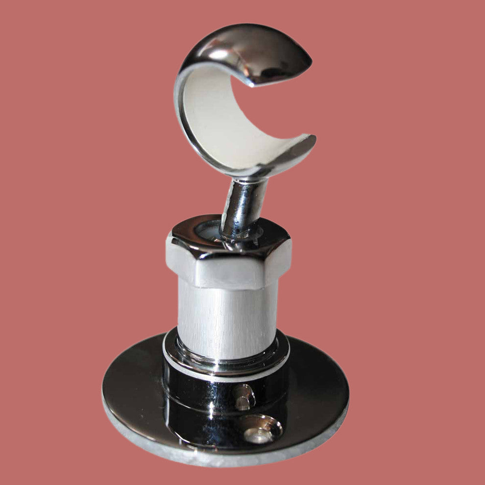 Twist-In Bracket Chrome Bathroom Shower Part Replacement |